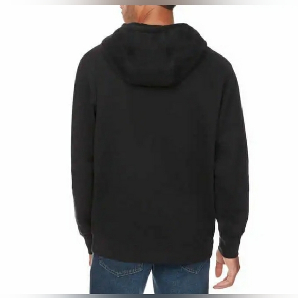 CAT Caterpillar Black & Gold Yellow Men's Hoodie, Sz M NWT - Picture 4 of 9